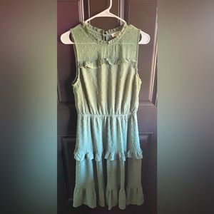 Monteau Los Angeles - Women’s size L - Sage Green dress.